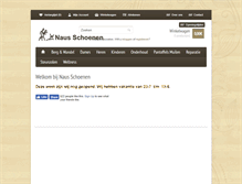Tablet Screenshot of nausschoenen.nl